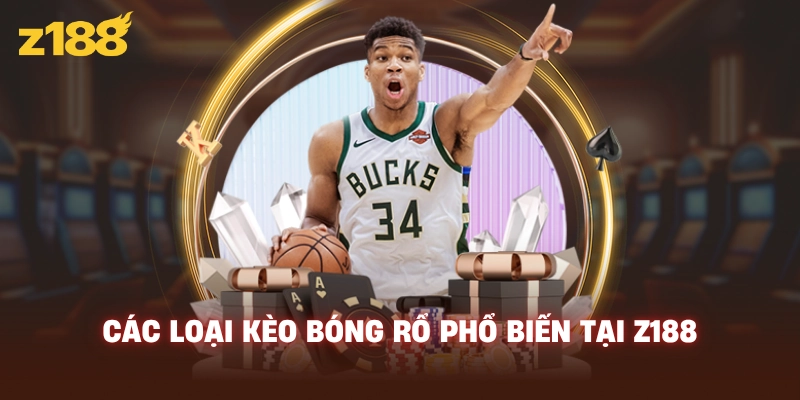 Các loại kèo bóng rổ phổ biến tại Z188